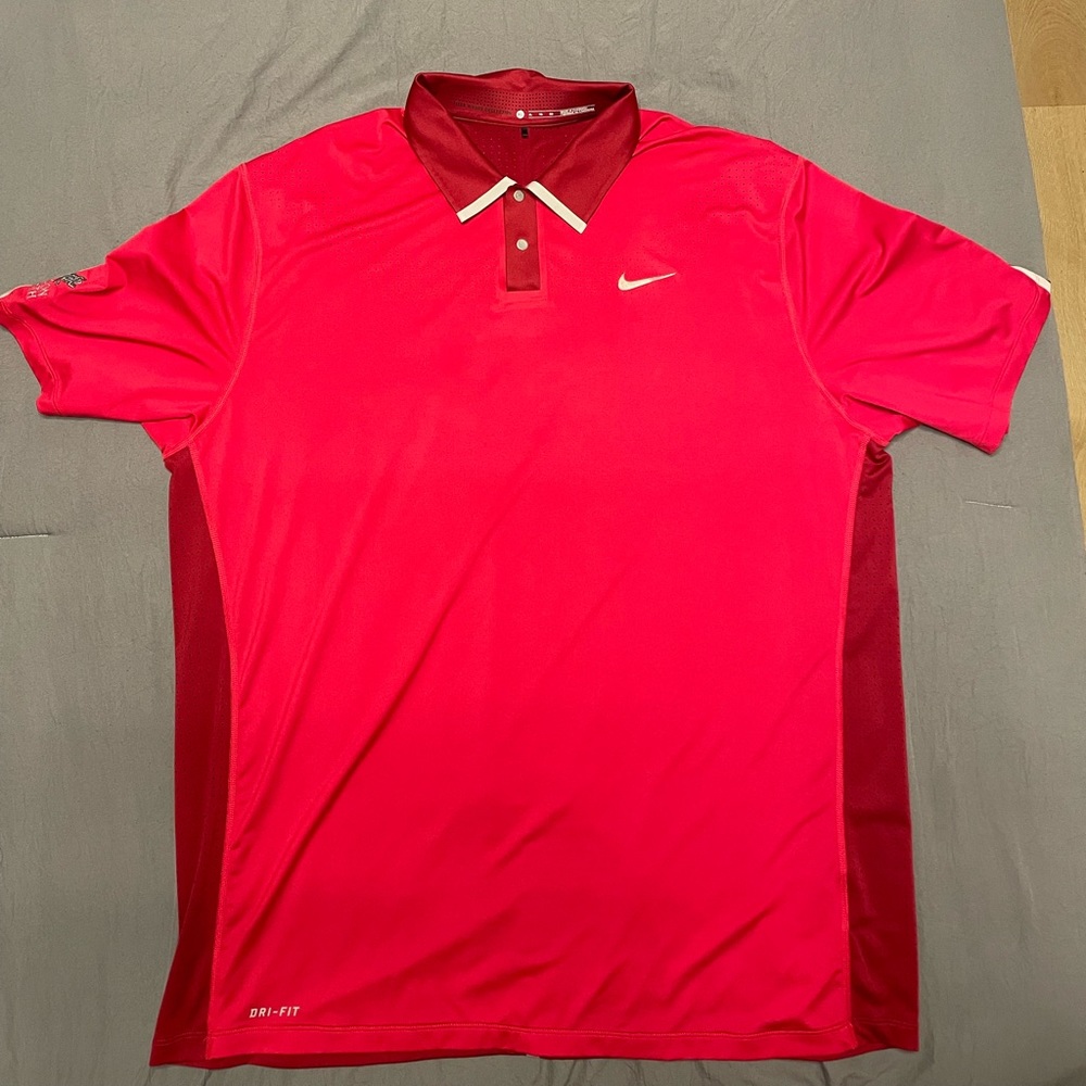 Nike tiger woods Dri-fit polo new! Ship day of or next day! Offer up